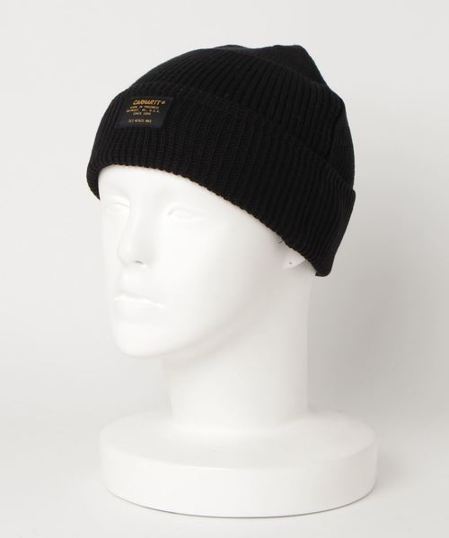 Carhartt WIP(カーハートダブリューアイピー)の「TRUMAN BEANIE(ニットキャップ/ビーニー・メンズ・ブラック/カーキ/ダークグレー/ダークネイビー・ONE SIZE)」の2枚目の写真