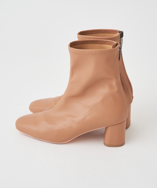 mystic（ミスティック）の「ストレッチショートブーツ（ブーツ・レディース・ブラック/アイボリー/ベージュ・38/36/37）」の21枚目の写真