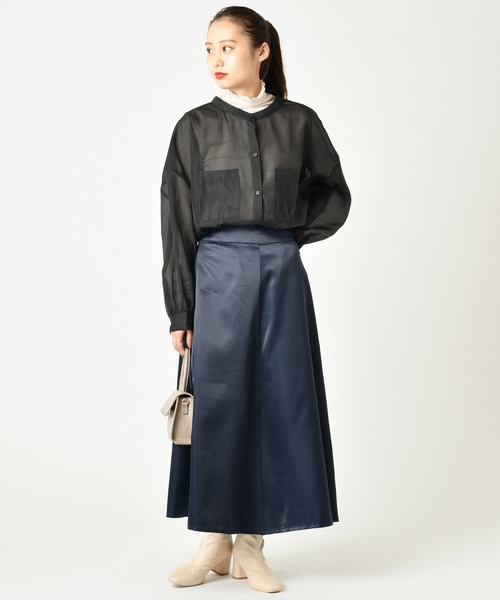 mystic（ミスティック）の「ストレッチショートブーツ（ブーツ・レディース・ブラック/アイボリー/ベージュ・38/36/37）」の16枚目の写真