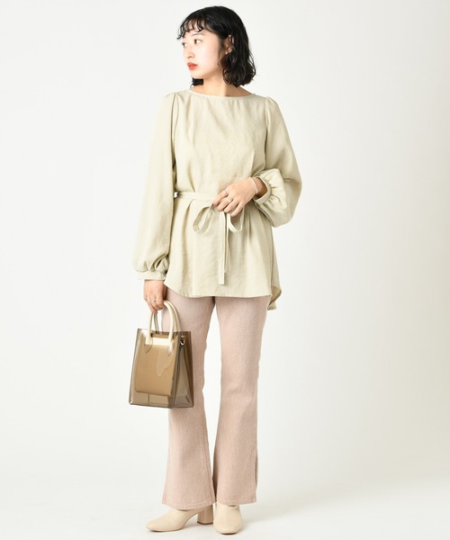 mystic（ミスティック）の「ストレッチショートブーツ（ブーツ・レディース・ブラック/アイボリー/ベージュ・38/36/37）」の22枚目の写真