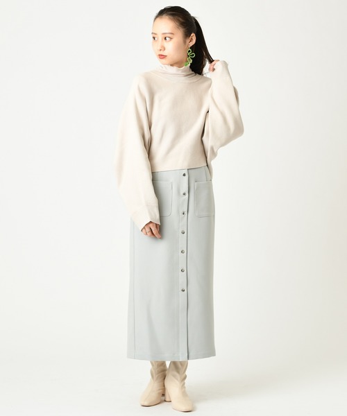 mystic（ミスティック）の「ストレッチショートブーツ（ブーツ・レディース・ブラック/アイボリー/ベージュ・38/36/37）」の8枚目の写真