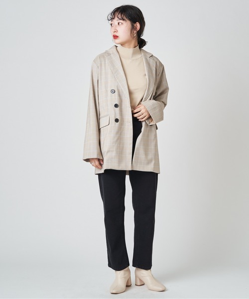 mystic（ミスティック）の「ストレッチショートブーツ（ブーツ・レディース・ブラック/アイボリー/ベージュ・38/36/37）」の12枚目の写真