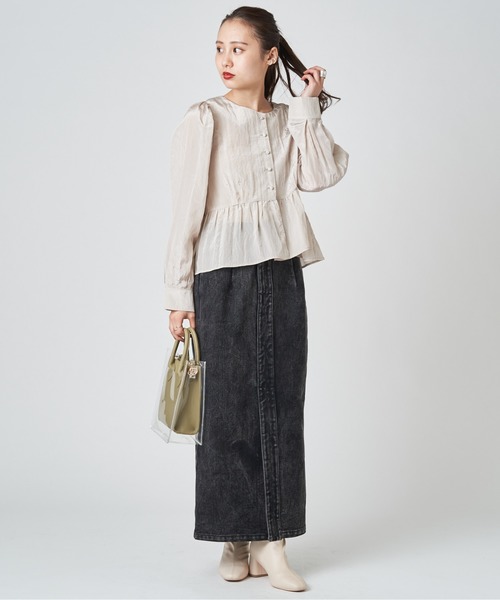 mystic（ミスティック）の「ストレッチショートブーツ（ブーツ・レディース・ブラック/アイボリー/ベージュ・38/36/37）」の6枚目の写真