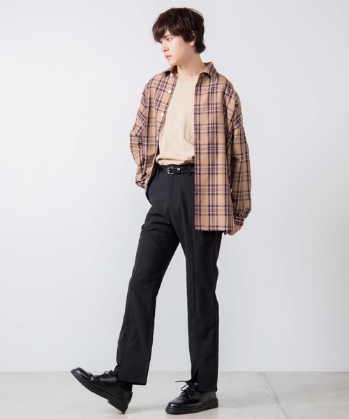 WEGO(ウィゴー)の「WEGO/TRチェックビッグシルエットシャツ/シャツジャケット(シャツ/ブラウス・メンズ・その他1/その他2/その他3・MEDIUM/LARGE)」の21枚目の写真