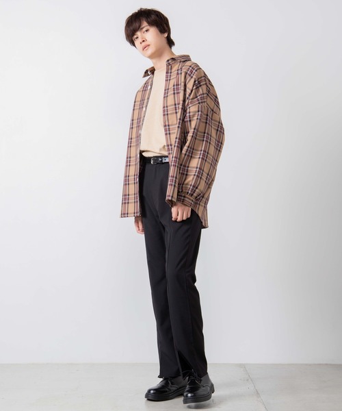 WEGO(ウィゴー)の「WEGO/TRチェックビッグシルエットシャツ/シャツジャケット(シャツ/ブラウス・メンズ・その他1/その他2/その他3・MEDIUM/LARGE)」の15枚目の写真