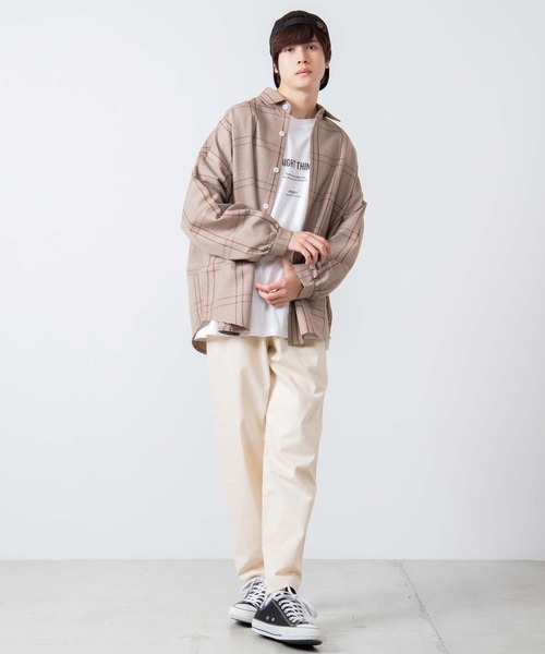 WEGO(ウィゴー)の「WEGO/TRチェックビッグシルエットシャツ/シャツジャケット(シャツ/ブラウス・メンズ・その他1/その他2/その他3・MEDIUM/LARGE)」の11枚目の写真