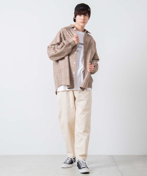 WEGO(ウィゴー)の「WEGO/TRチェックビッグシルエットシャツ/シャツジャケット(シャツ/ブラウス・メンズ・その他1/その他2/その他3・MEDIUM/LARGE)」の22枚目の写真