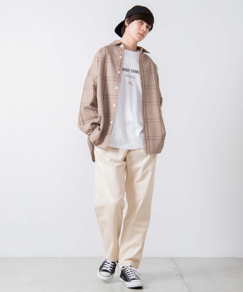 WEGO(ウィゴー)の「WEGO/TRチェックビッグシルエットシャツ/シャツジャケット(シャツ/ブラウス・メンズ・その他1/その他2/その他3・MEDIUM/LARGE)」の16枚目の写真