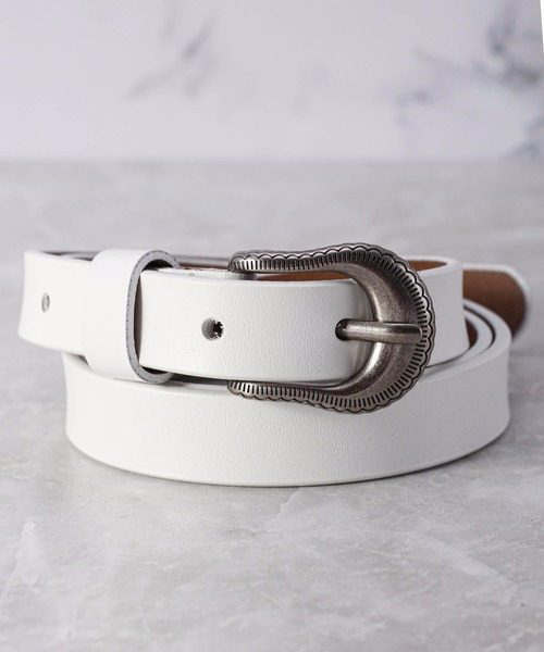 LA VORAGINE（ラ ヴォラジネ）の「レザーベルト（ベルト・レディース・その他/ホワイト系その他2/ホワイト系その他4/ホワイト系その他5/ブラック系その他2/ブラック系その他3/ブラック系その他4/ブラック系その他5/ブラック系その他6/ブラック系その他7/ブラウン系その他2/ブラウン系その他3/ブラウン系その他4/ブラウン系その他5/ブラウン系その他6/ブラウン系その他7/イエロー系その他2/イエロー系その他3/イエロー系その他6/イエロー系その他7/レッド系その他2/レッド系その他3/レッド系その他4/レッド系その他5/レッド系その他6/レッド系その他7/イエロー系その他/その他1/その他2/ホワイト系その他/ブラック系その他/ブラウン系その他/レッド系その他/レッド/ブラウン/イエロー系その他5/イエロー系その他4/その他3/その他4/ブラック/ホワイト/その他5/その他6/その他7/その他8・FREE）」の2枚目の写真