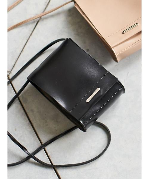 AMERICAN HOLIC（アメリカンホリック）の「フラップミニショルダーバッグ＊（トートバッグ・レディース・ブラック/ベージュ/グレー・FREE）」の12枚目の写真