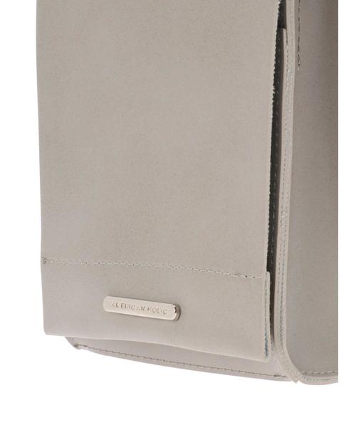 AMERICAN HOLIC（アメリカンホリック）の「フラップミニショルダーバッグ＊（トートバッグ・レディース・ブラック/ベージュ/グレー・FREE）」の15枚目の写真