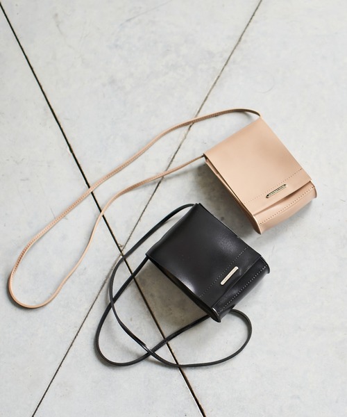 AMERICAN HOLIC（アメリカンホリック）の「フラップミニショルダーバッグ＊（トートバッグ・レディース・ブラック/ベージュ/グレー・FREE）」の9枚目の写真