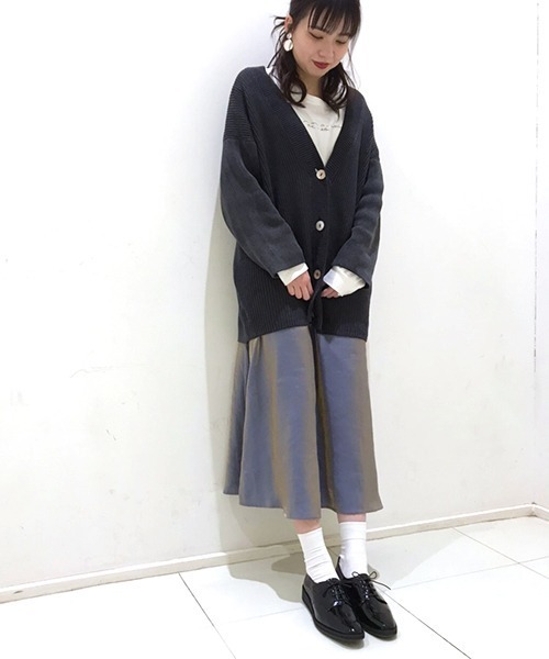 JELLY BEANS（ジェリービーンズ）の「【MORE9月号掲載】レースupマニッシュシューズ<ふわさら>(123-12165)JELLY BEANS(ジェリービーンズ)（ドレスシューズ・レディース・ベージュ/ホワイト/ブラック・S/M/L/LL/SS）」の7枚目の写真