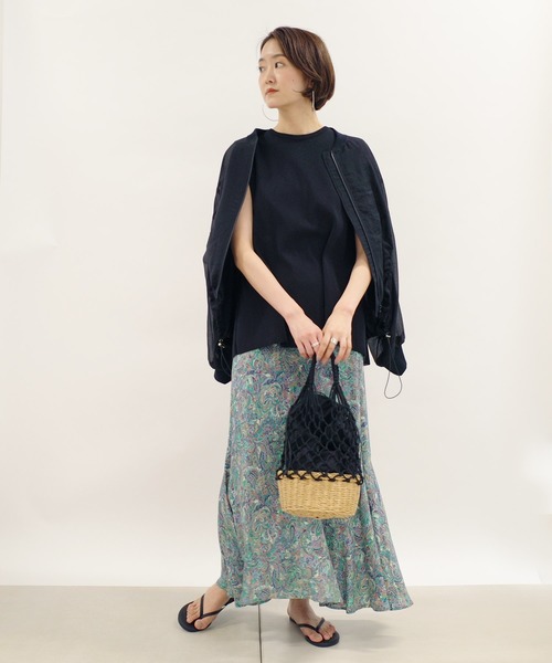 DouDou（ドゥドゥ）の「タックプルオーバー（ニット/セーター・レディース・ライトグレー/ブラック/パープル・FREE）」の6枚目の写真