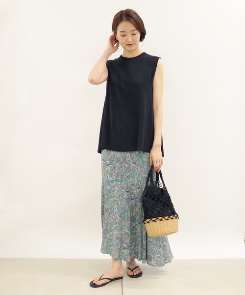 DouDou（ドゥドゥ）の「タックプルオーバー（ニット/セーター・レディース・ライトグレー/ブラック/パープル・FREE）」の9枚目の写真