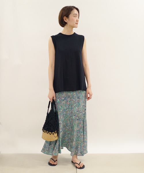 DouDou（ドゥドゥ）の「タックプルオーバー（ニット/セーター・レディース・ライトグレー/ブラック/パープル・FREE）」の11枚目の写真