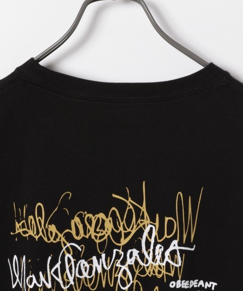 Mark Gonzales(マーク・ゴンザレス)の「【Gallery by BAYFLOW】Mark Gonzales S/S TEE(Tシャツ/カットソー・メンズ・ブラック/ホワイト・MEDIUM/LARGE)」の10枚目の写真