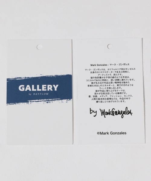 Mark Gonzales(マーク・ゴンザレス)の「【Gallery by BAYFLOW】Mark Gonzales S/S TEE(Tシャツ/カットソー・メンズ・ブラック/ホワイト・MEDIUM/LARGE)」の16枚目の写真