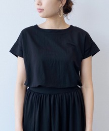 LAKOLE | 【接触冷感】コンパクトピケフレンチプルオーバー / LAKOLE(Tシャツ/カットソー)