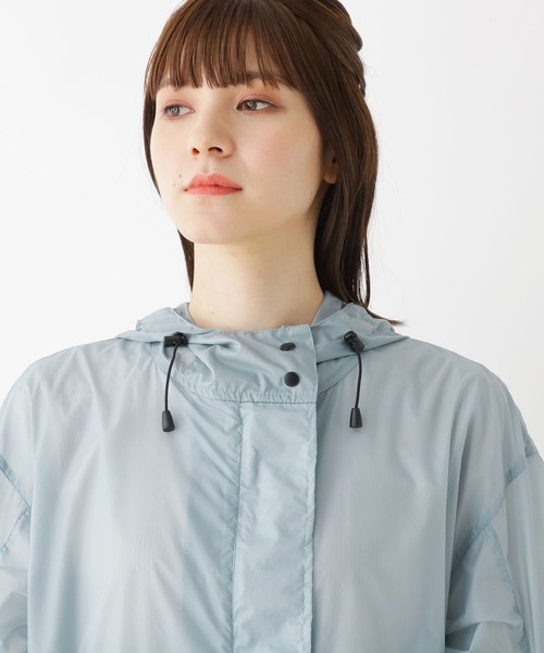 grove（グローブ）の「W by WPC. シアーレインコート（その他アウター・レディース・ダークグリーン/ダークグレー/パープル系4・00）」の5枚目の写真