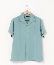 ARCADE | ポリトロ リラックス オープンカラー 半袖シャツ(シャツ/ブラウス)