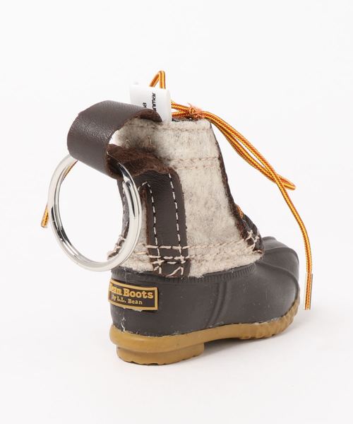 L.L.Bean（エルエルビーン）の「ビーン・ブーツ・キーチェーン（キーホルダー・レディース・ライトグレー/カーキオリーブ・ONE SIZE）」の6枚目の写真
