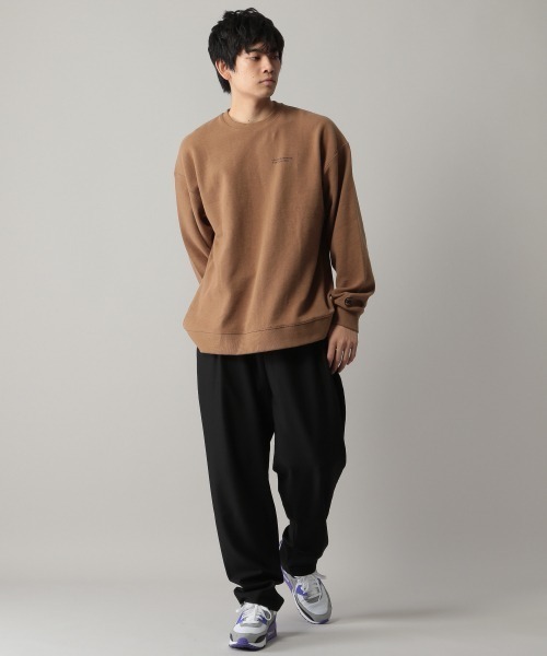 PBLIM(ページボーイリム)の「【PAGEBOYLIM】クルーロゴスウェット(スウェット・レディース・ベージュ/ブラック・X-LARGE/MEDIUM)」の7枚目の写真