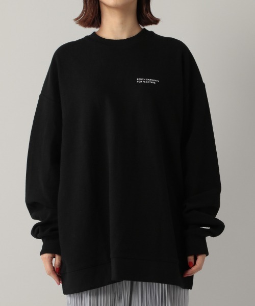 PBLIM(ページボーイリム)の「【PAGEBOYLIM】クルーロゴスウェット(スウェット・レディース・ベージュ/ブラック・X-LARGE/MEDIUM)」の11枚目の写真