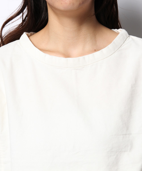 Kastane（カスタネ）の「【Kastane】コーデュロイシャツプルオーバー（シャツ/ブラウス・レディース・オフホワイト/グリーン/ネイビー/ブラウン・FREE）」の8枚目の写真