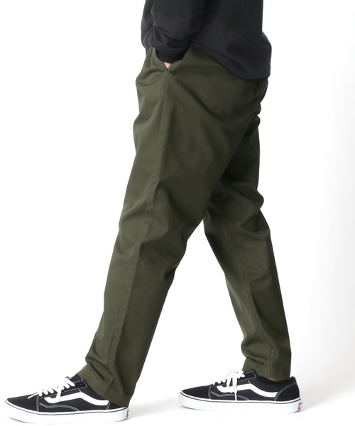 Dickies（ディッキーズ）の「Dickies/ディッキーズ T/Cツイル タックワイドパンツ/ルーズテーパードワークパンツ/イージーパンツ（チノパンツ・メンズ・ベージュ/ブラック/カーキ/チャコール/ネイビー/グリーン系その他2/ブラック系その他/グレー系その他/グリーン系その他/ベージュ系その他・M/L/XL）」の22枚目の写真