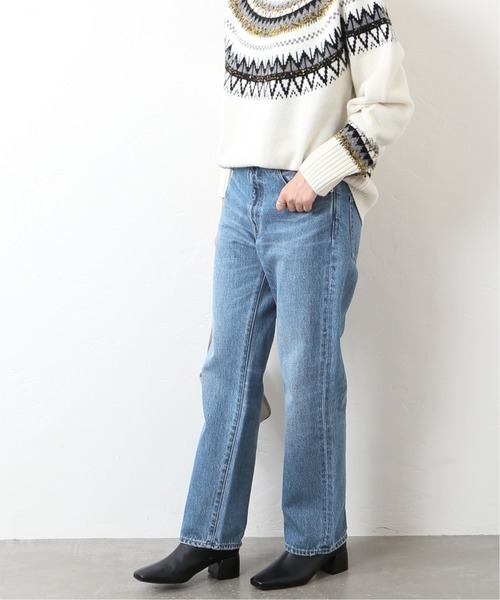 JOURNAL STANDARD(ジャーナルスタンダード)の「ベーシックストレートデニムパンツ(デニムパンツ)」|ブルー