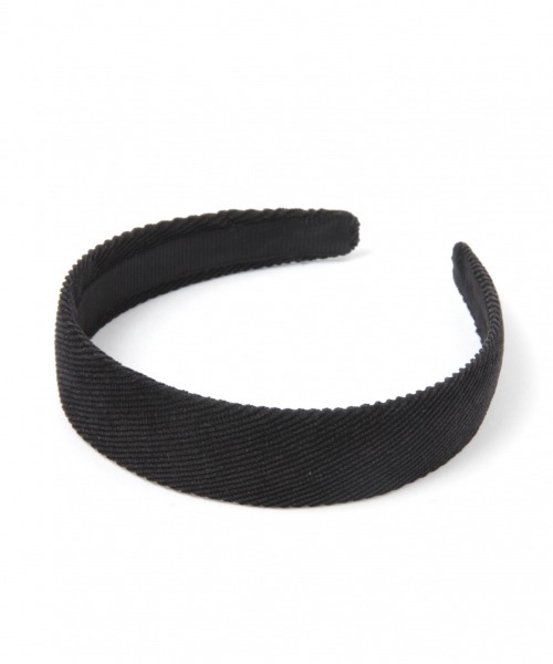 GLOBAL WORK（グローバルワーク）の「コーデュロイカチューシャ/917419（カチューシャ・レディース・ブラック/オフホワイト/グレー・FREE）」の2枚目の写真