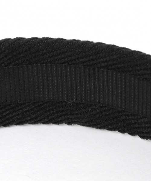 GLOBAL WORK（グローバルワーク）の「コーデュロイカチューシャ/917419（カチューシャ・レディース・ブラック/オフホワイト/グレー・FREE）」の6枚目の写真