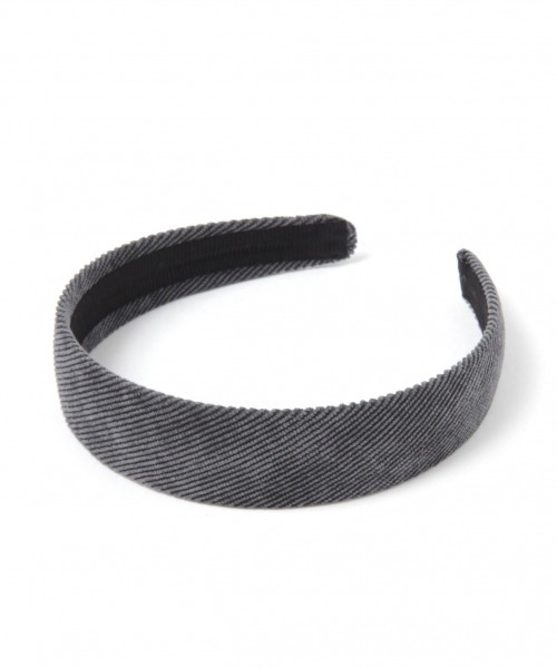 GLOBAL WORK（グローバルワーク）の「コーデュロイカチューシャ/917419（カチューシャ・レディース・ブラック/オフホワイト/グレー・FREE）」の8枚目の写真