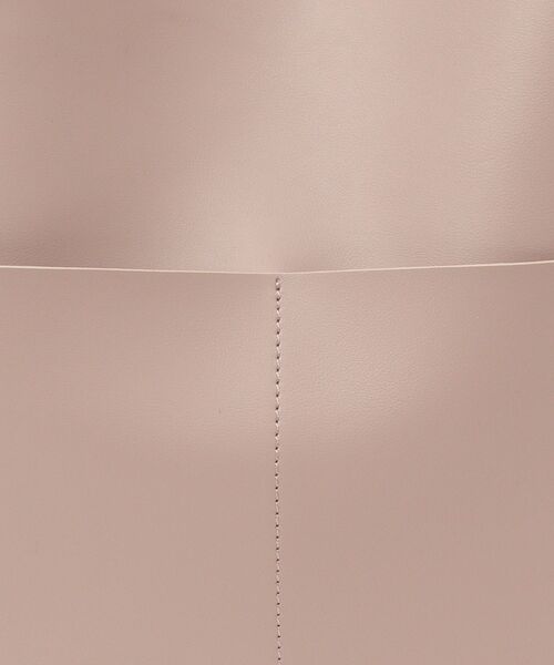 SHIPS（シップス）の「フェイクレザーサイドポケットデザインバッグ◇（トートバッグ・レディース・ライトグレー/ブラック/ダークブラウン/ピンク・ONE SIZE）」の13枚目の写真