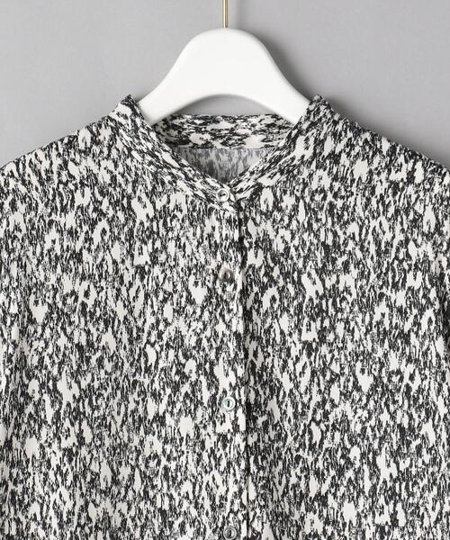 美品 ユナイテッドアローズ TOKYO 3,8万 バンドカラー シャツワンピース UNITED ARROWS（ユナイテッドアローズ）の「バンドカラー