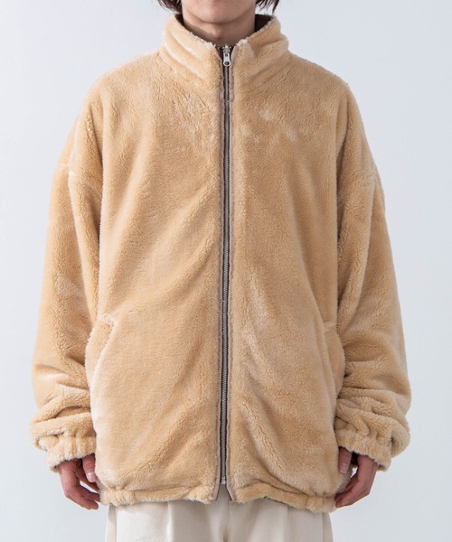 WEGO(ウィゴー)の「WEGO/リバーシブルコーデュロイボアブルゾン(ブルゾン・メンズ・ブラウン/アイボリー・MEDIUM/LARGE)」の14枚目の写真