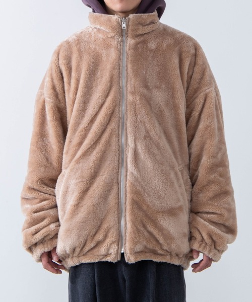 WEGO(ウィゴー)の「WEGO/リバーシブルコーデュロイボアブルゾン(ブルゾン・メンズ・ブラウン/アイボリー・MEDIUM/LARGE)」の10枚目の写真