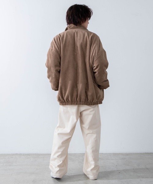 WEGO(ウィゴー)の「WEGO/リバーシブルコーデュロイボアブルゾン(ブルゾン・メンズ・ブラウン/アイボリー・MEDIUM/LARGE)」の7枚目の写真