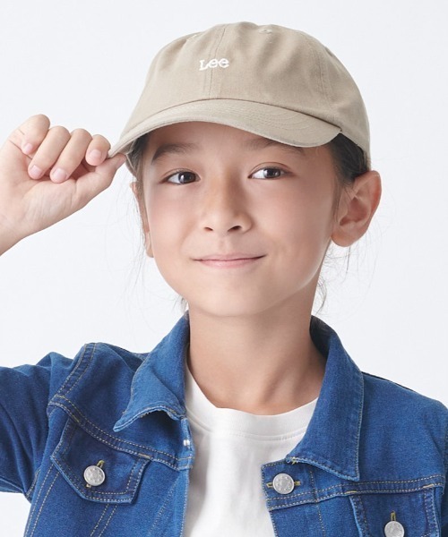 Lee（リー）の「【Lee】KIDS COLOR LOW CAP C.TWILL / 【リー】キッズ　カラー　ローキャップ　コットンツイル　オーバーライド（キャップ・キッズ・ブラック/ダークグリーン/ベージュ/ブルー/グレー/イエロー系その他/ライトパープル/ワイン・FREE）」の4枚目の写真