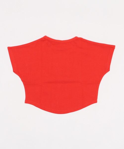 Life Support Products（ライフサポートプロダクツ）の「【コットンUSA】ドルマンTシャツ（80～160cm）（Tシャツ/カットソー・キッズ・ホワイト/ライトブルー/レッド/ミント/チャコール/ターコイズブルー/イエロー・90/100/110/120/80/130/95/140/150/160）」の15枚目の写真