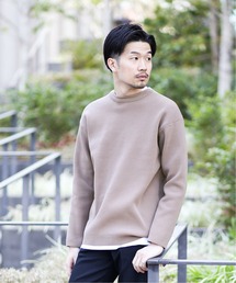 417 EDIFICE | ◆【ニット+カットソー2点SET】アゼレイヤードクルーネックニット(ニット/セーター)
