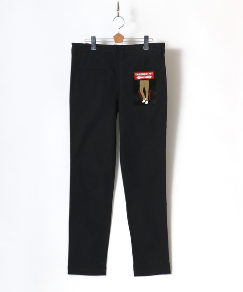 MARUKAWA（マルカワ）の「ZERO SEVEN JEANS/ゼロセブンジーンズ テーパードフィットスリムトラウザー/チノパン（その他パンツ・メンズ・ブラック・S/XS/M/L/LL）」の7枚目の写真
