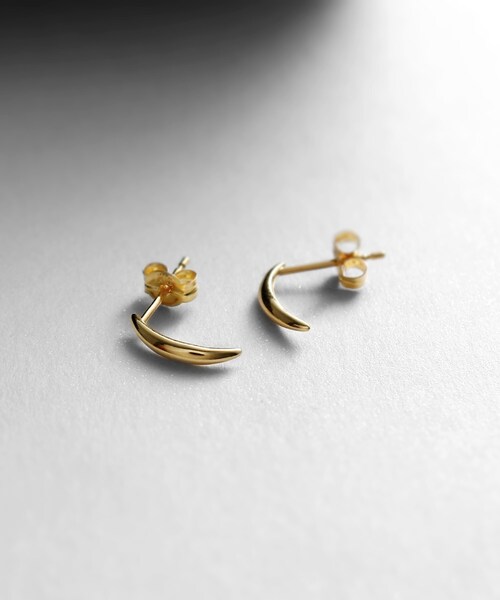 COCOSHNIK(ココシュニック)の「K18マーキース スタッドピアス(ピアス(両耳用)・レディース・ホワイト系その他7・00)」の9枚目の写真