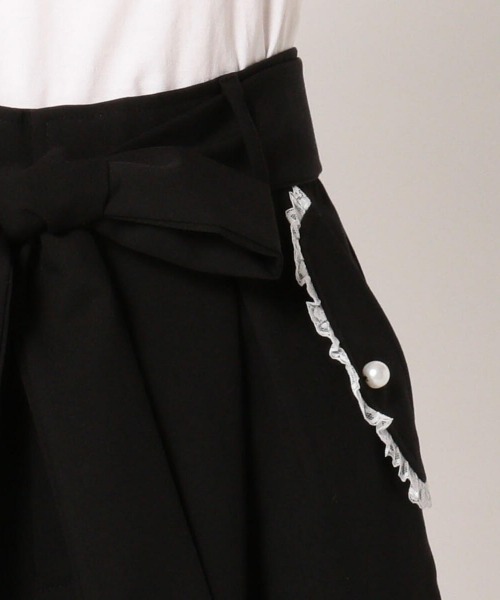 LODISPOTTO（ロディスポット）の「ミルキーパールフレアキュロット（その他パンツ・レディース・ピンク/ブラック・MEDIUM）」の7枚目の写真