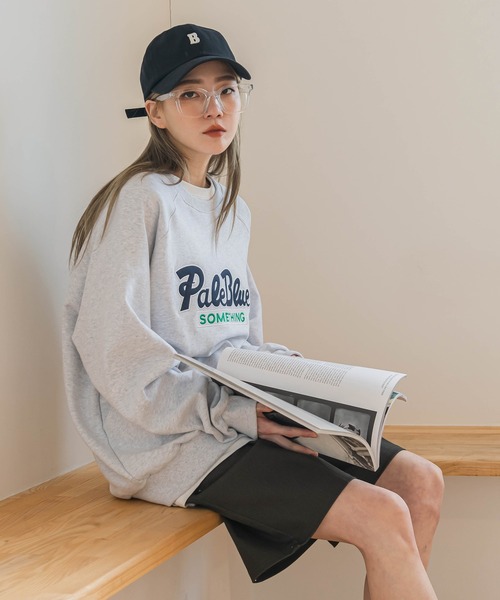 UNE MANSION（ユヌマンション）の「[ユニセックス]ロゴキャップ（キャップ・レディース・ブラック/ライトブルー/ホワイト/ベージュ/グリーン/イエロー/ピンク/クリーム・ONE SIZE）」の2枚目の写真