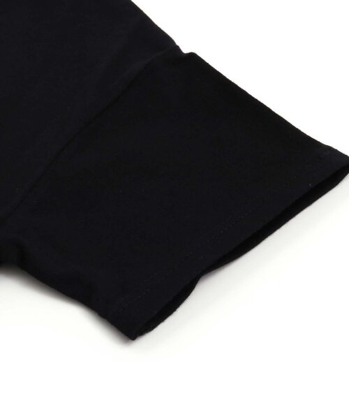 Otonato（オトナト）の「裾チュールTシャツワンピース【親子でおそろいリンクコーデ】（ワンピース・キッズ・オフホワイト/ブラック・130/120/110/90/100/140）」の6枚目の写真