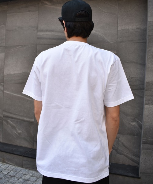 DOUBLE STEAL（ダブルスティール）の「BIG Paisley ヘビーウェイトTシャツ（Tシャツ/カットソー・メンズ・アーミー/ホワイト/トップグレー/ブラック・MEDIUM/XX-LARGE/X-LARGE/LARGE）」の11枚目の写真