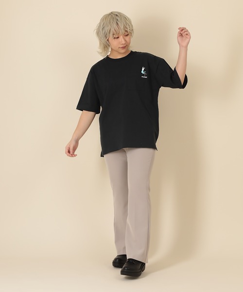 PLAYBOY(プレイボーイ)の「【PLAYBOY/プレイボーイ】刺繍半袖Tシャツ/フロント風船刺繍半袖Tシャツ(Tシャツ/カットソー・メンズ・ブラック系その他/グリーン/ベージュ/ホワイト/ホワイト系その他/ブラック・M/L)」の18枚目の写真
