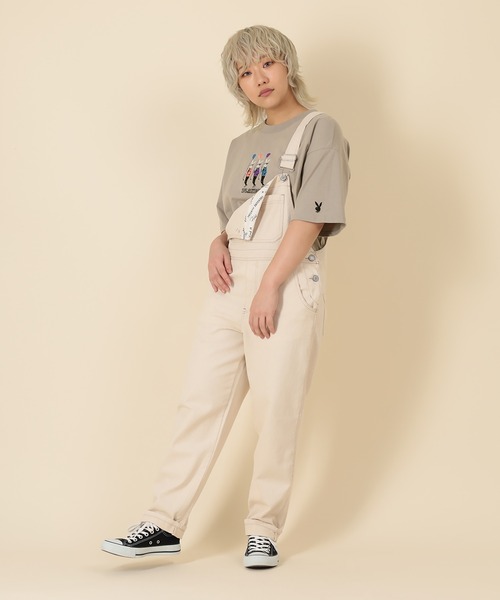 PLAYBOY(プレイボーイ)の「【PLAYBOY/プレイボーイ】刺繍半袖Tシャツ/フロント風船刺繍半袖Tシャツ(Tシャツ/カットソー・メンズ・ブラック系その他/グリーン/ベージュ/ホワイト/ホワイト系その他/ブラック・M/L)」の21枚目の写真